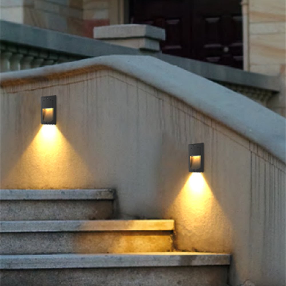 Orr Rechteck Außen-Treppenleuchte, 17CM Lang - Lumpaz