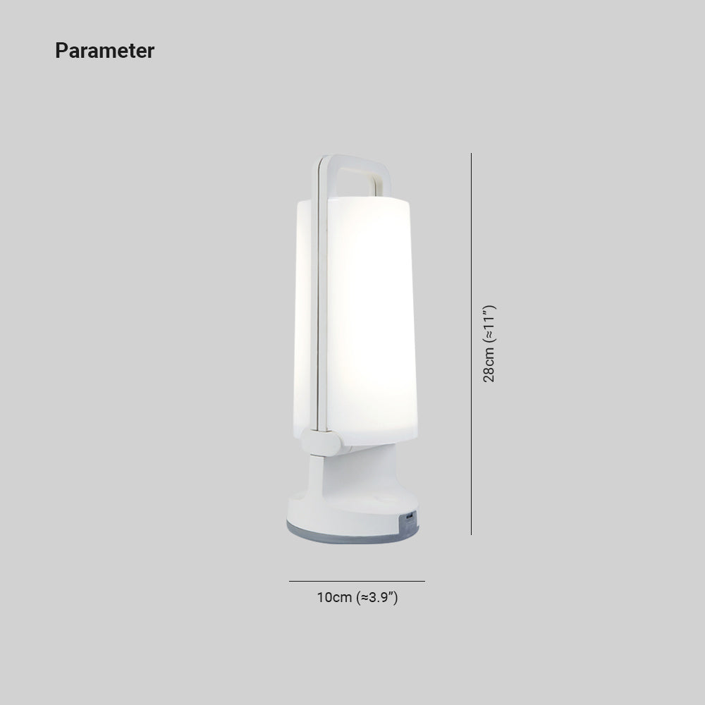 Orr Solar & USB Wiederaufladbar Außen-Tischlampe, 4 Farben, 28CM Lang - Lumpaz
