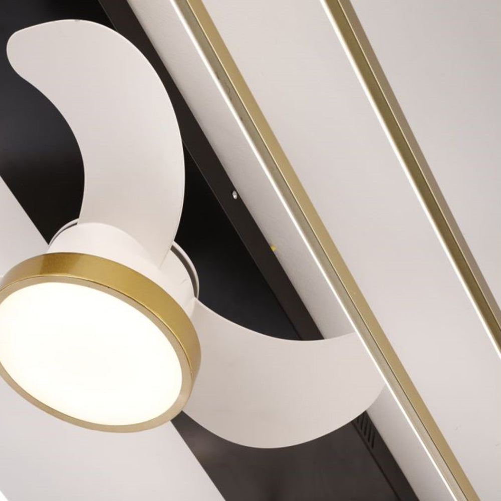 Kelley Deckenventilator mit Beleuchtung Gold, 3 Stile, ∅45/62/110CM - Lumpaz