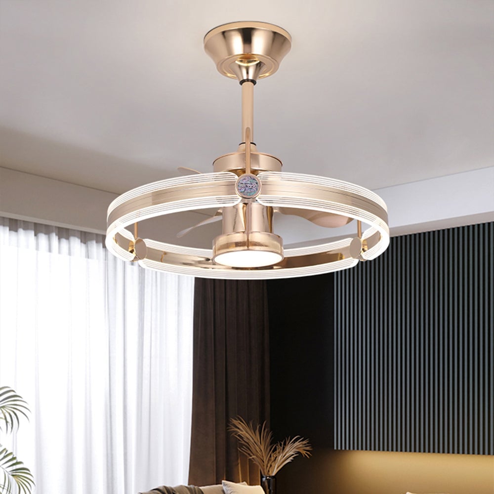 Kelley Deckenventilatoren mit Beleuchtung, 2 Stile, ∅50/60CM - Lumpaz