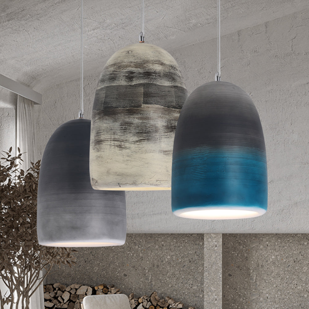 Zaid Pendelleuchte, 3 Farben, ∅ 28CM - Lumpaz