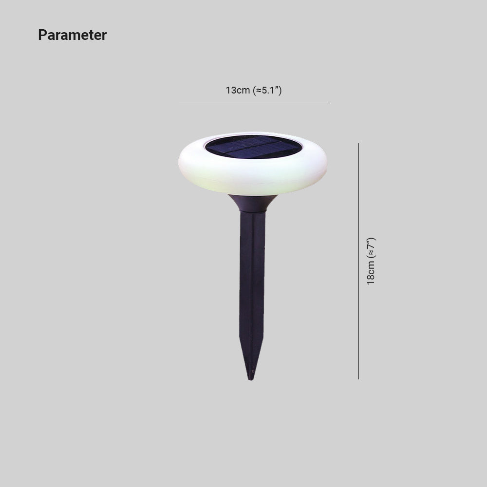 Pena Außenleuchte Krapfen Solarenergie, 18CM lang - Lumpaz