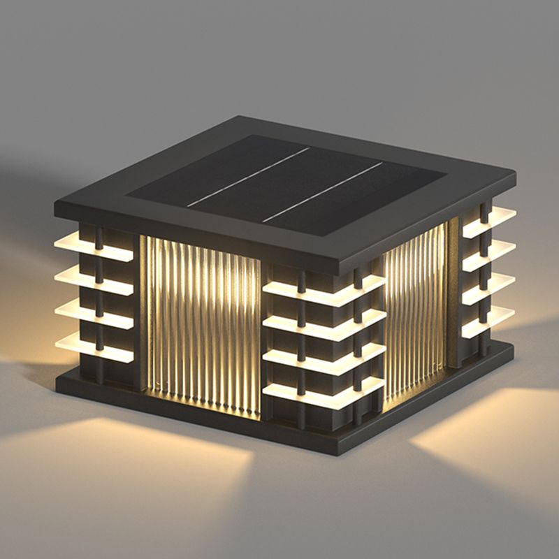 Riley Außensockelleuchte Quadrat - Lumpaz