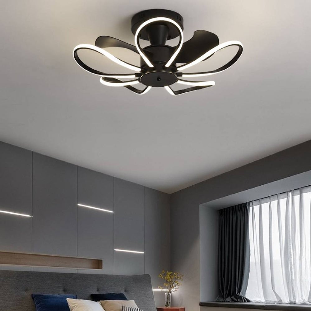 Lacey Deckenventilator mit Beleuchtung, 3 Farben, ∅65CM - Lumpaz