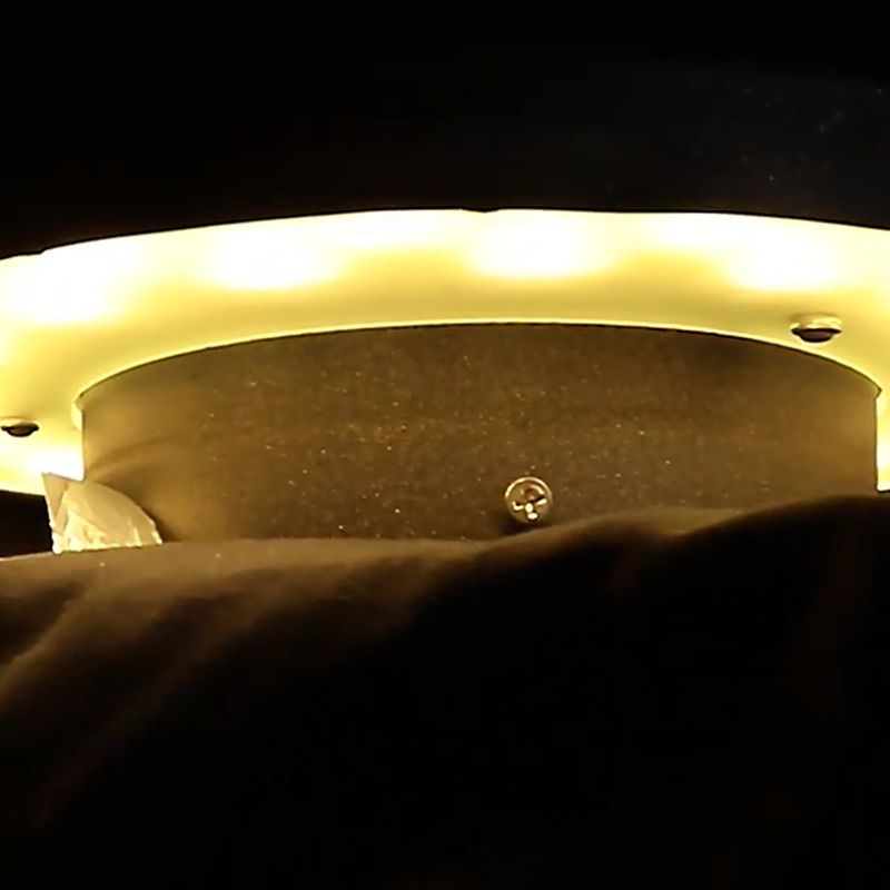 Pena Außenleuchte Rasenfläche Runden Solarenergie, ∅30CM - Lumpaz