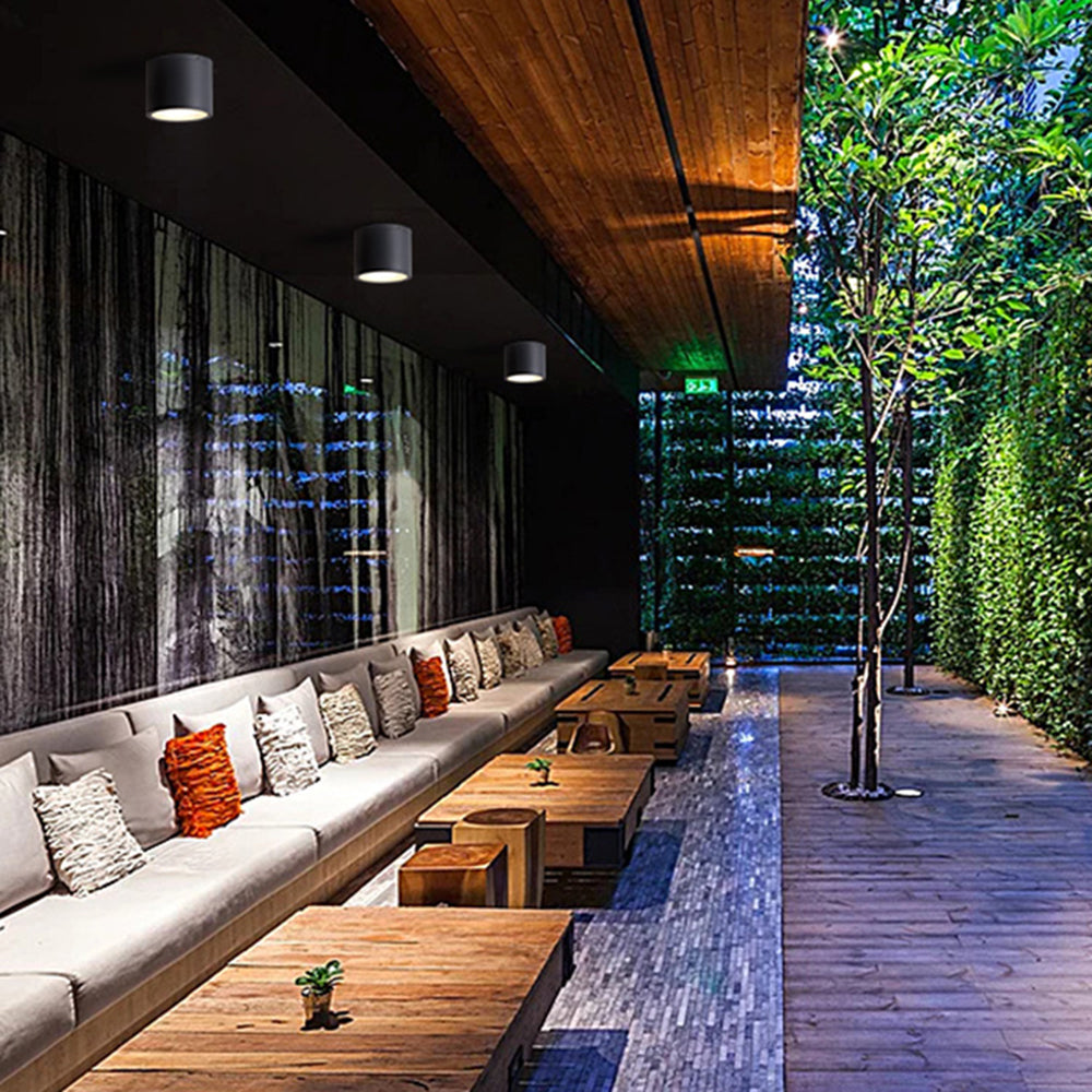 Orr Außendeckenleuchte Zylindrisch, 2 Stile, ∅11/15CM - Lumpaz