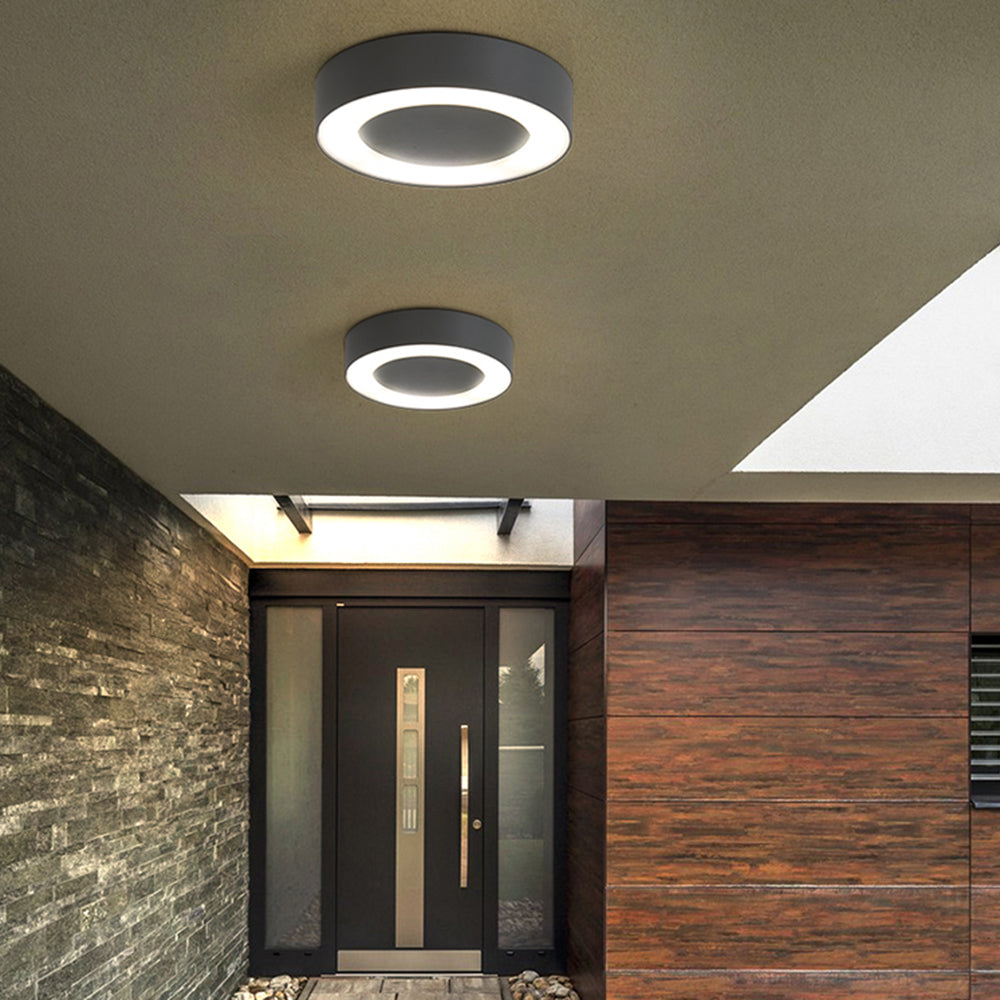 Orr Außendeckenleuchte Sonnenenergie, 3 Stile, ∅22/27CM - Lumpaz