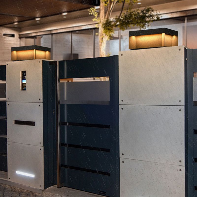 Riley Außensockelleuchte Quadrat, 40/50/60CM lang - Lumpaz