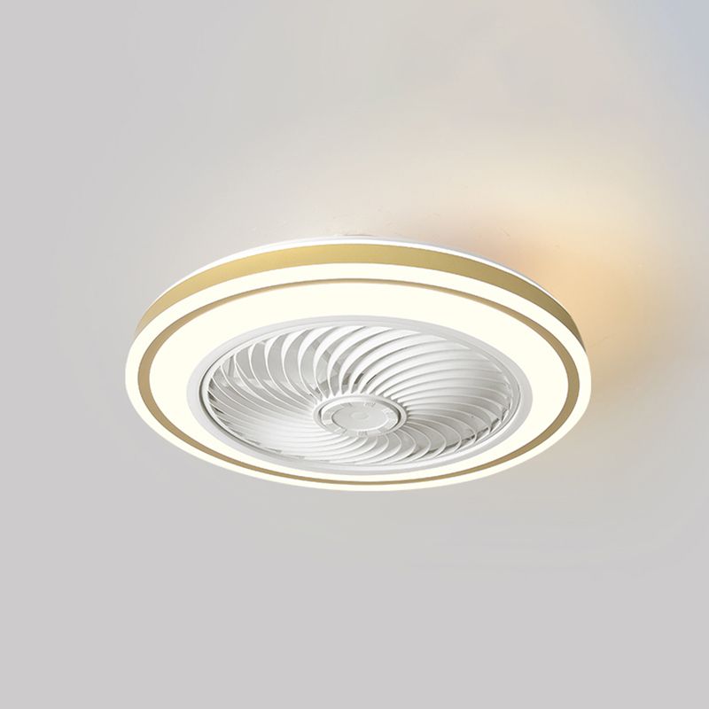 Quinn Deckenventilator mit Beleuchtung, 5 Farben, ∅48CM - Lumpaz