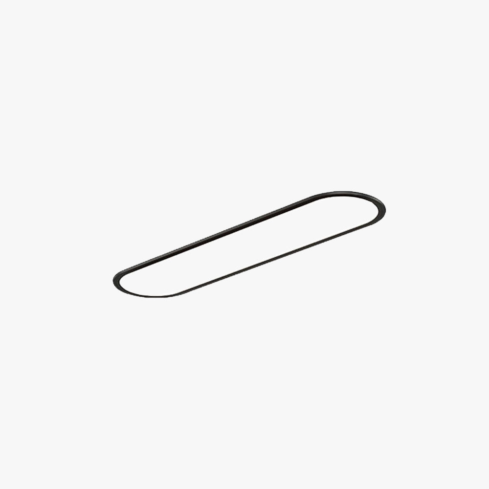 Edge Deckenleuchte Oval，2 Farben, 41CM/60CM/80CM Lang - Lumpaz