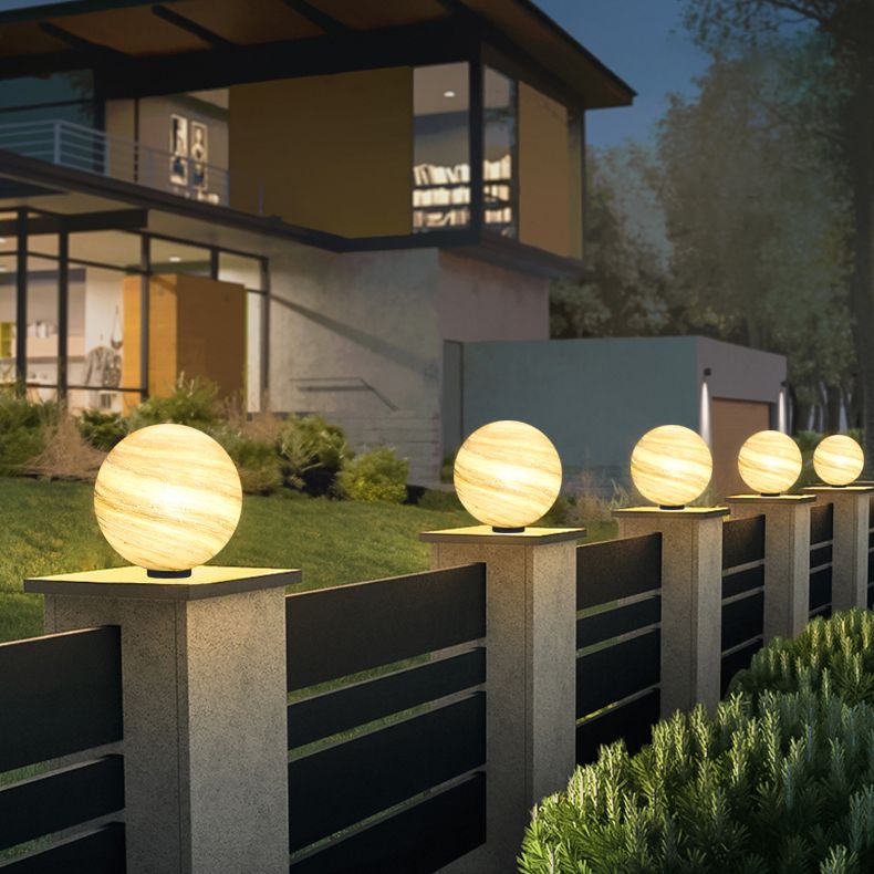 Elif Außenleuchte Solar, Mond, ∅25/30/40CM - Lumpaz