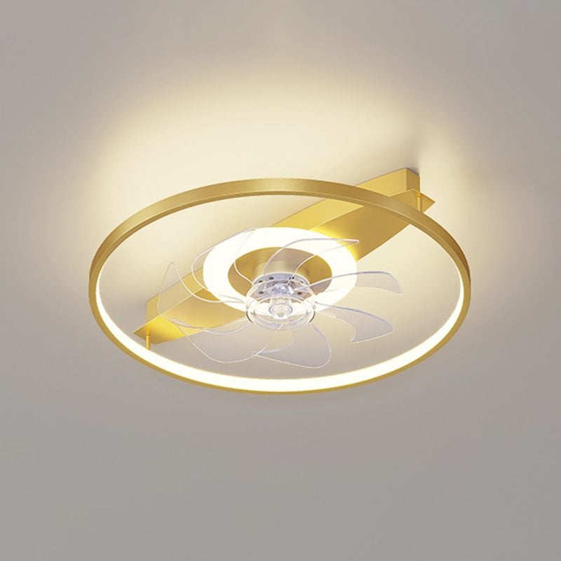 Edge Deckenventilator mit Beleuchtung, 2 Farben, ∅50/52CM - Lumpaz