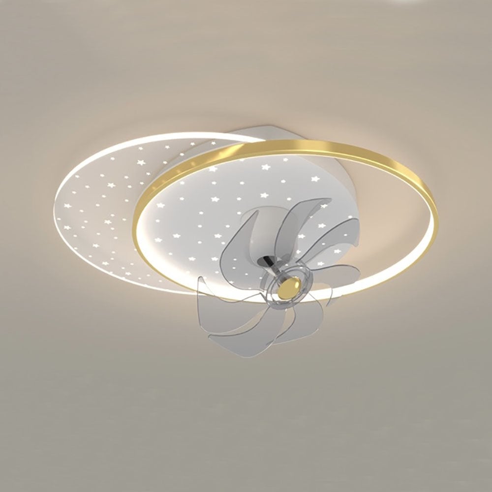 Kelley Deckenventilator mit Beleuchtung, 4 Stile, ∅50/90CM - Lumpaz
