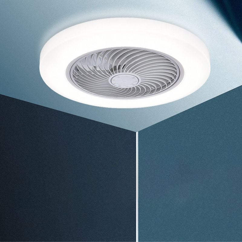 Quinn Deckenventilator mit Beleuchtung, 3 Farben, ∅45/52CM - Lumpaz