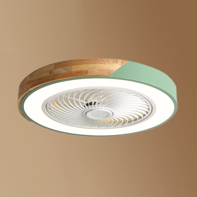 Ozawa Deckenventilator mit Beleuchtung, 5 Farben, ∅52CM - Lumpaz