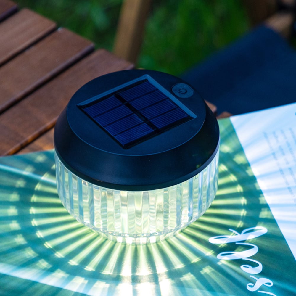 Orr Tischlampe Außenbereich Solar  2 Stück, ∅11CM - Lumpaz