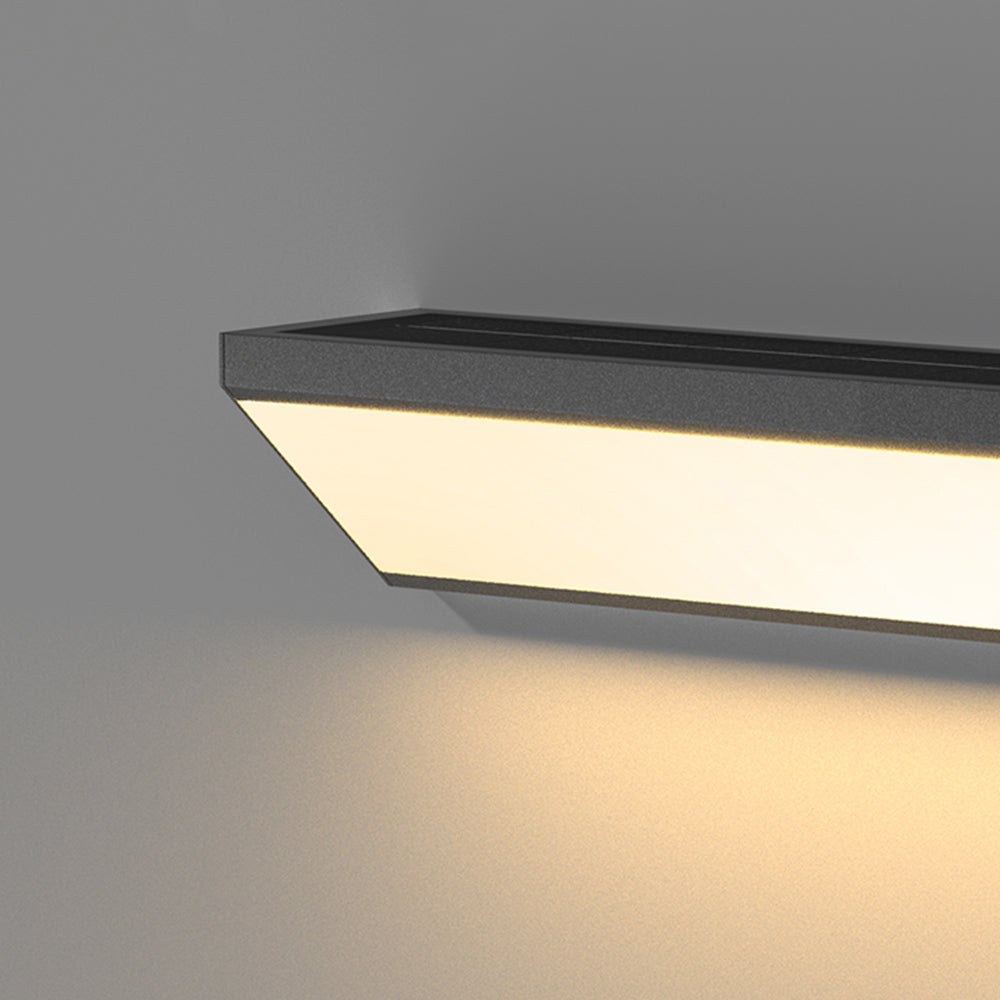 Edge Außenwandleuchte Dreieck, Solar, 40/80/100CM Lang - Lumpaz