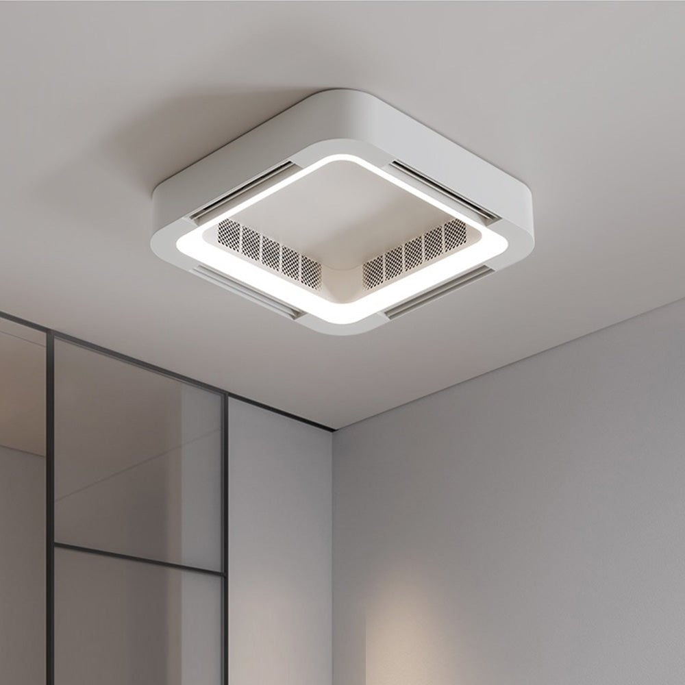 Quinn Deckenventilator mit Beleuchtung Weiß, 2 Stile, ∅58CM - Lumpaz