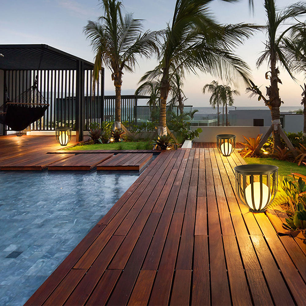 Orr Solar Außenleuchte, ∅20/41/55CM - Lumpaz