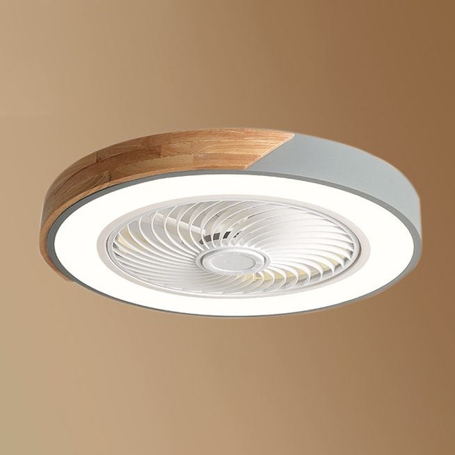 Ozawa Deckenventilator mit Beleuchtung, 5 Farben, ∅52CM - Lumpaz