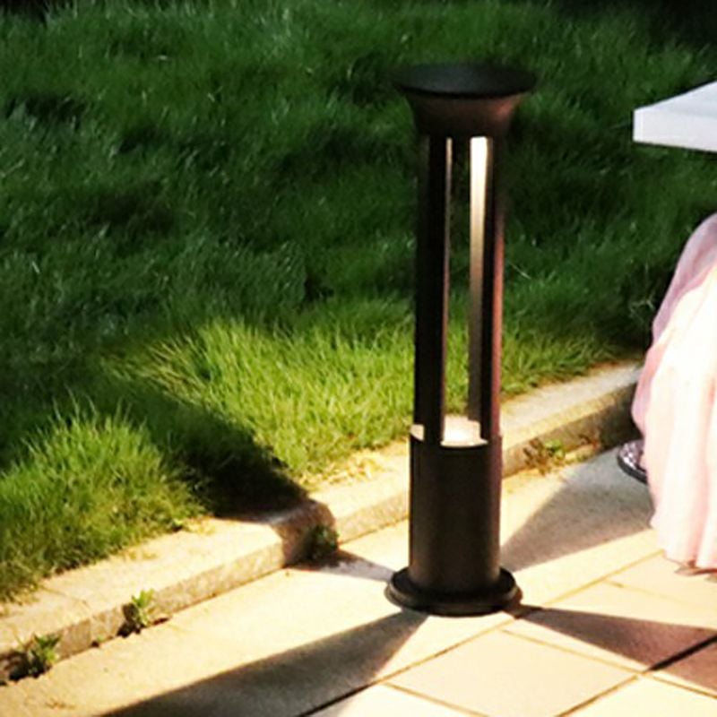 Pena Außen-Wegeleuchte Zylindrisch Solarenergie, 42/62CM lang - Lumpaz
