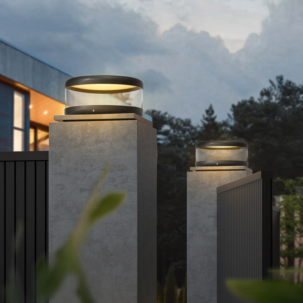 Riley Außensockelleuchte, Solar, ∅25/30/40CM - Lumpaz