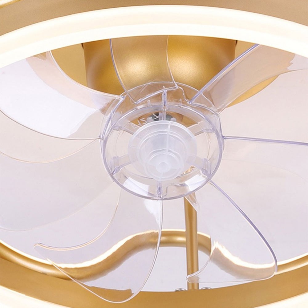 Kelley Deckenventilator mit Beleuchtung Krone, ∅50CM - Lumpaz