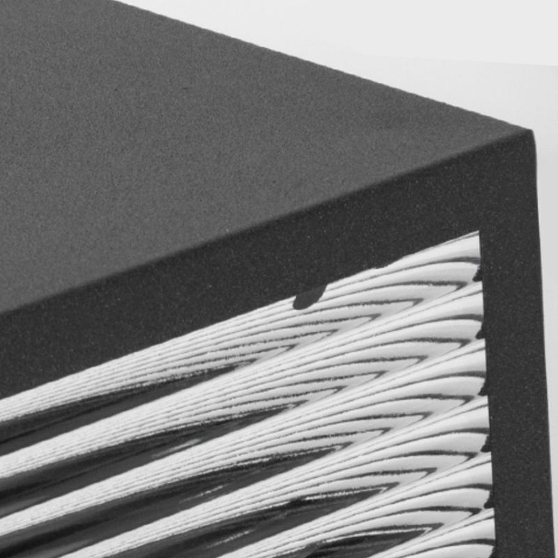 Riley Außensockelleuchte Metall, Quader, Breite 25/31/41CM - Lumpaz