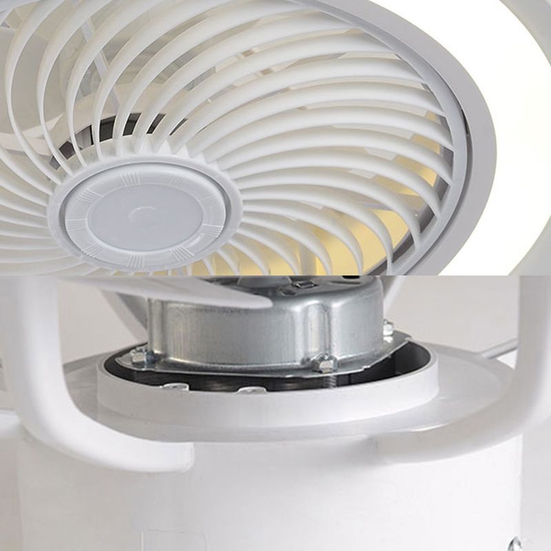 Edge Deckenventilator mit Beleuchtung, 4 Farben, 50CM Lang - Lumpaz
