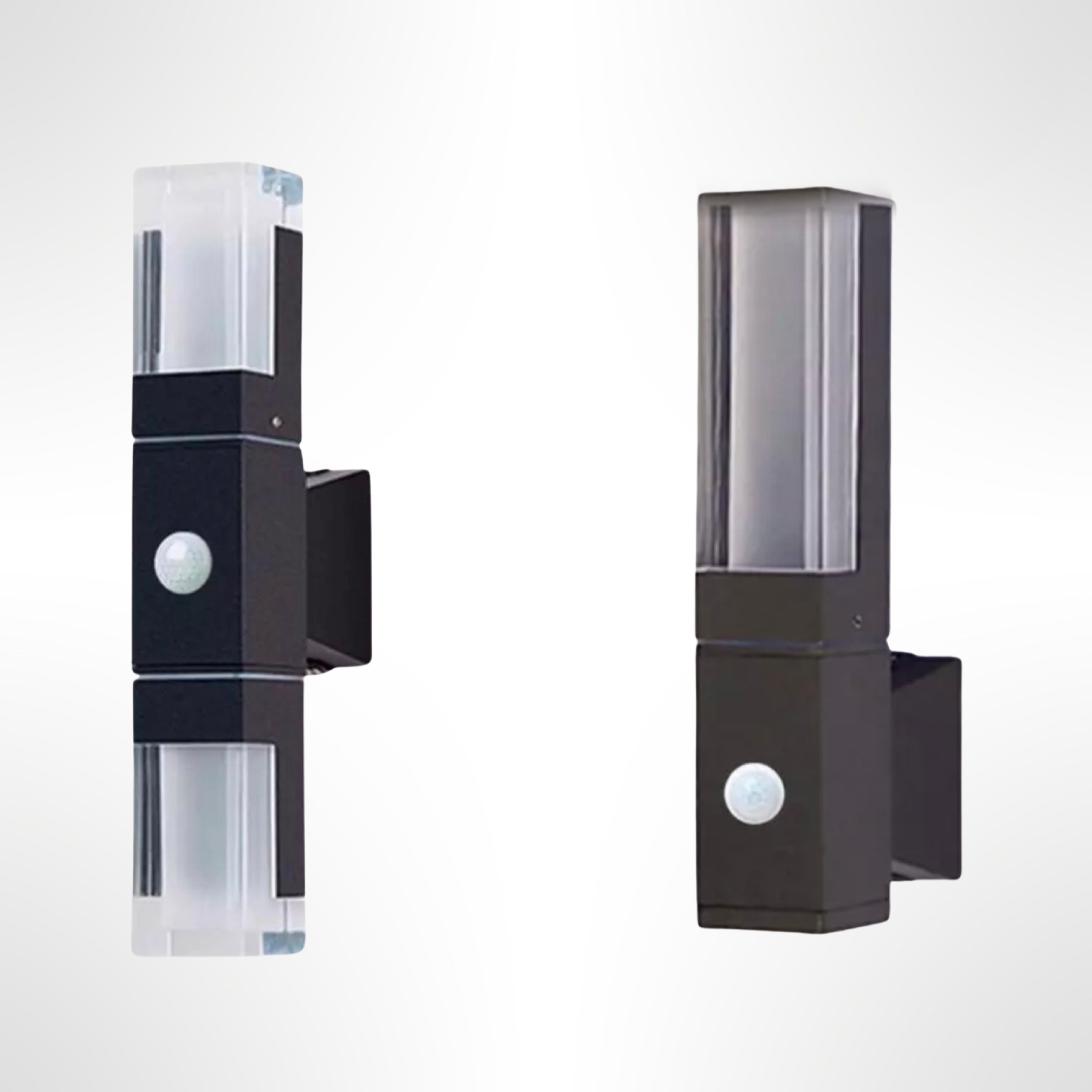 Orr Außenwandleuchte Wasserdicht, Sensor, Dauerlicht, 4 Stile - Lumpaz