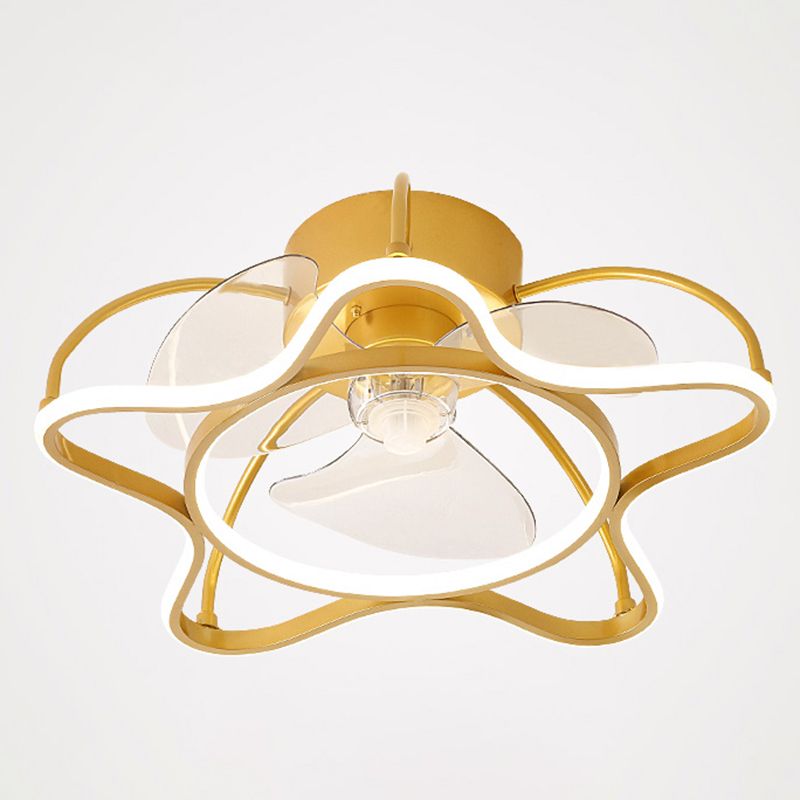 Hana Deckenventilator mit Beleuchtung, 3 Stile, ∅50CM - Lumpaz