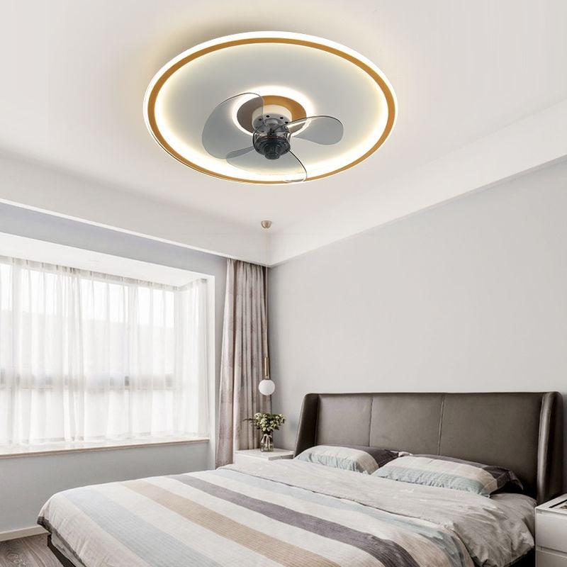 Morandi Deckenventilator mit Beleuchtung, 5 Farben, ∅40/50CM - Lumpaz