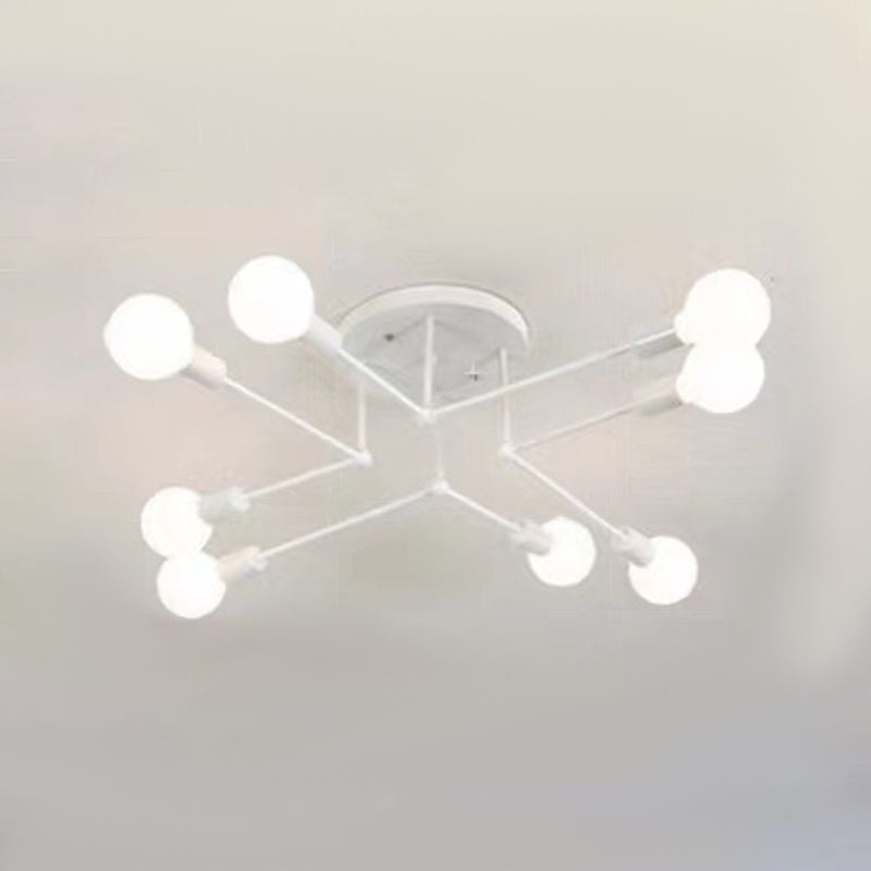 Valentina Deckenleuchte, 4 Farben, 6/8-flammig - Lumpaz