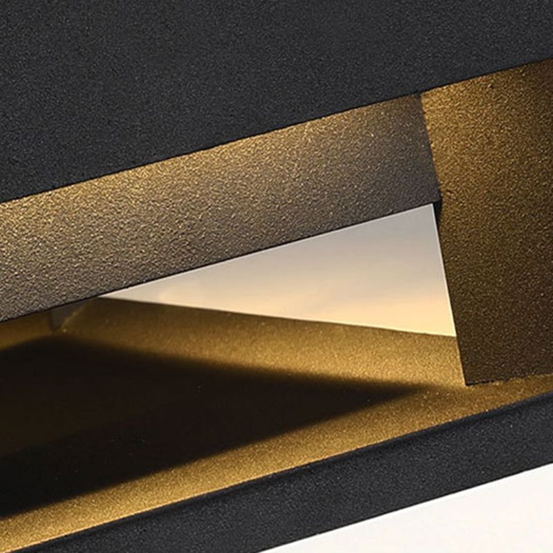 Riley Außensockelleuchte Schwarz, Minimalist, Breite 15/20/30/41/50CM - Lumpaz