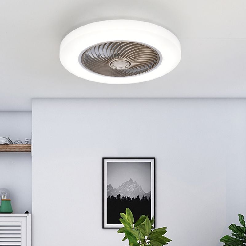 Quinn Deckenventilator mit Beleuchtung, 3 Farben, ∅45/52CM - Lumpaz