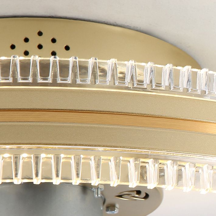 Kirsten Deckenventilator mit Beleuchtung Doppel-Licht, 4 Farben, ∅50CM - Lumpaz