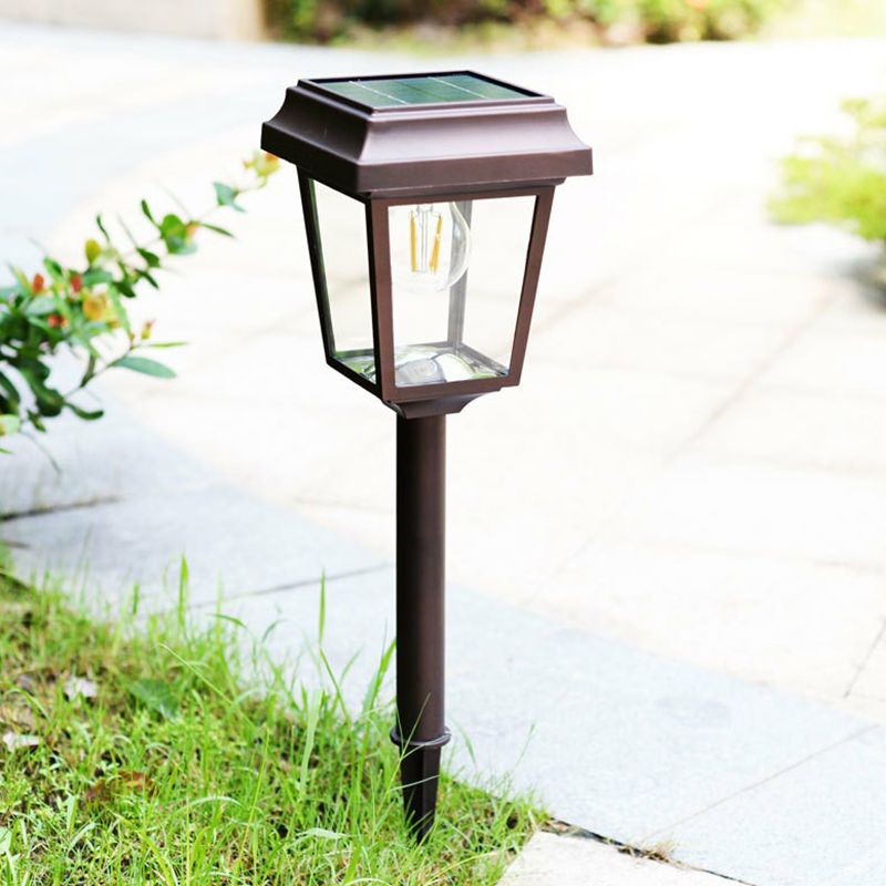 Pena Außen-Wegeleuchte Trapez Solarenergie, 42CM lang - Lumpaz
