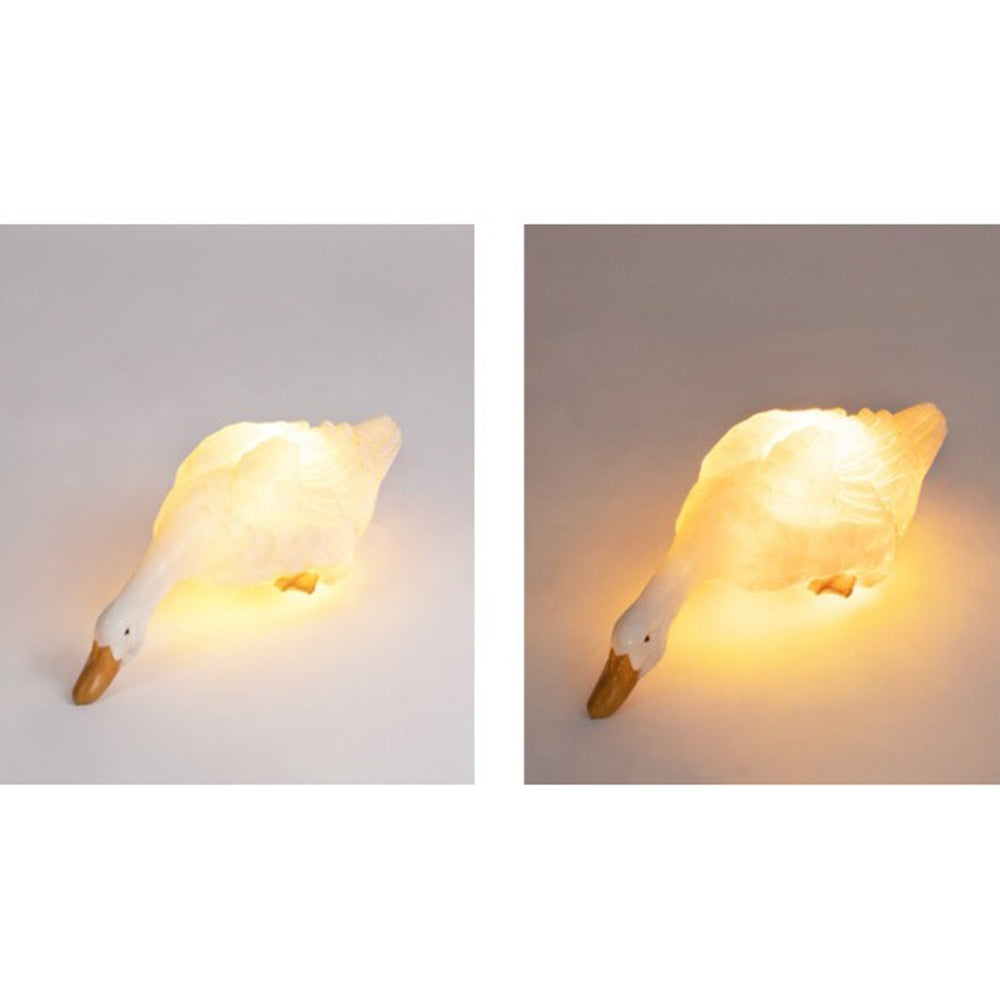 Minori Gartendekoration Gansform, Solar, 3 Stile - Lumpaz