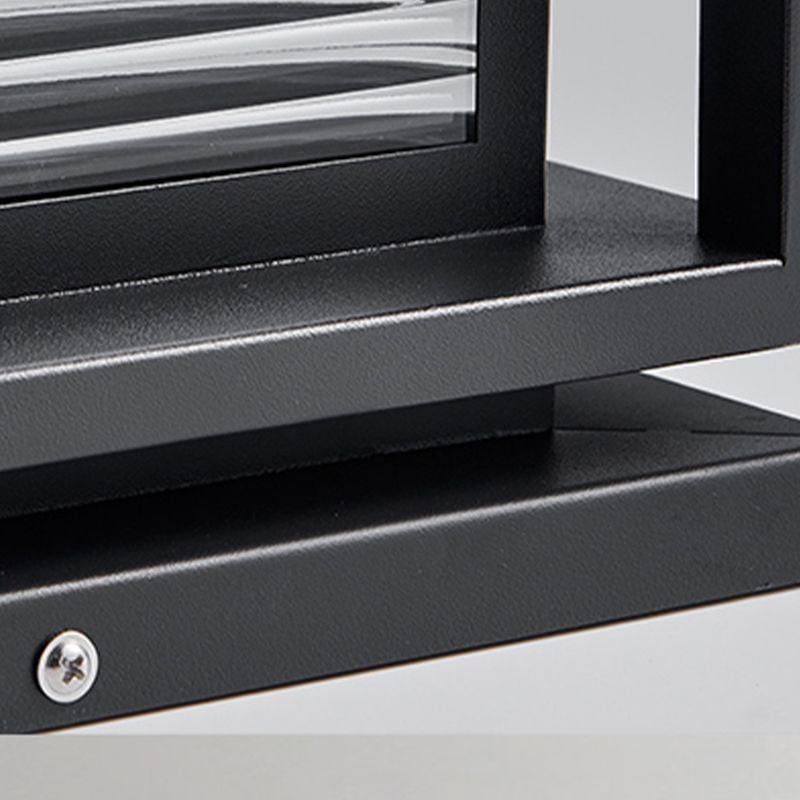 Riley Außensockelleuchte Schwarz, Solarenergie, 25/30/38CM Lang - Lumpaz