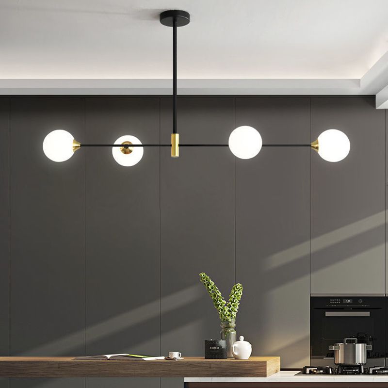 Valentina Pendelleuchte,2 Stile, 3/4-flammig,100CM Lang - Lumpaz