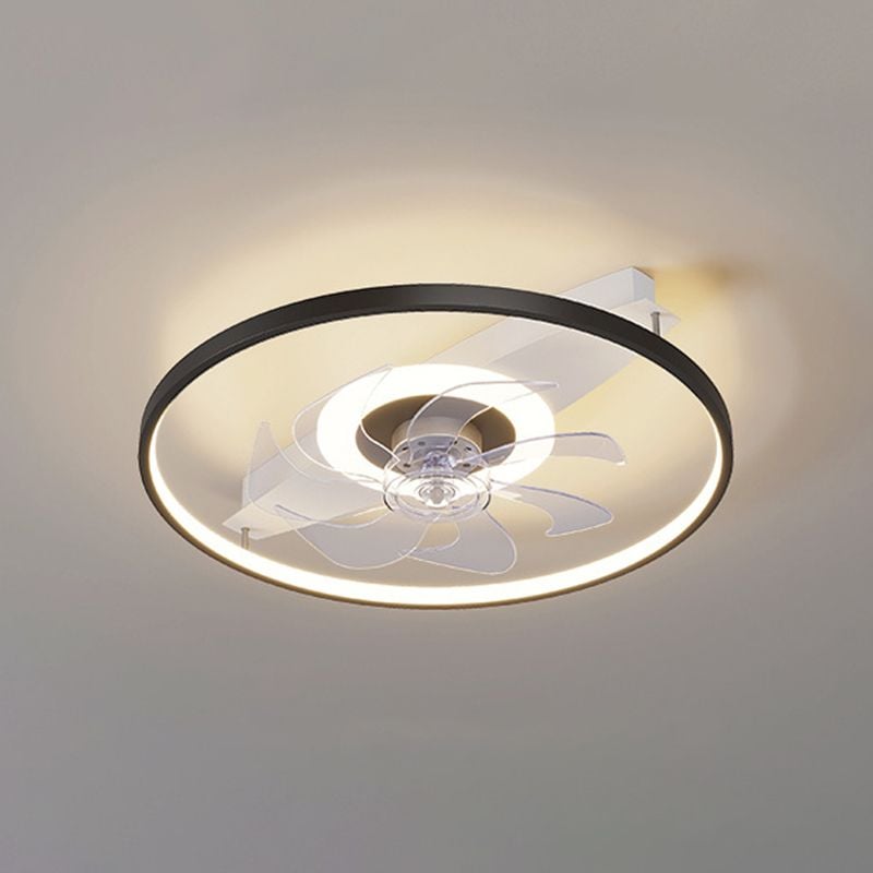 Edge Deckenventilator mit Beleuchtung, 2 Farben, ∅50/52CM - Lumpaz