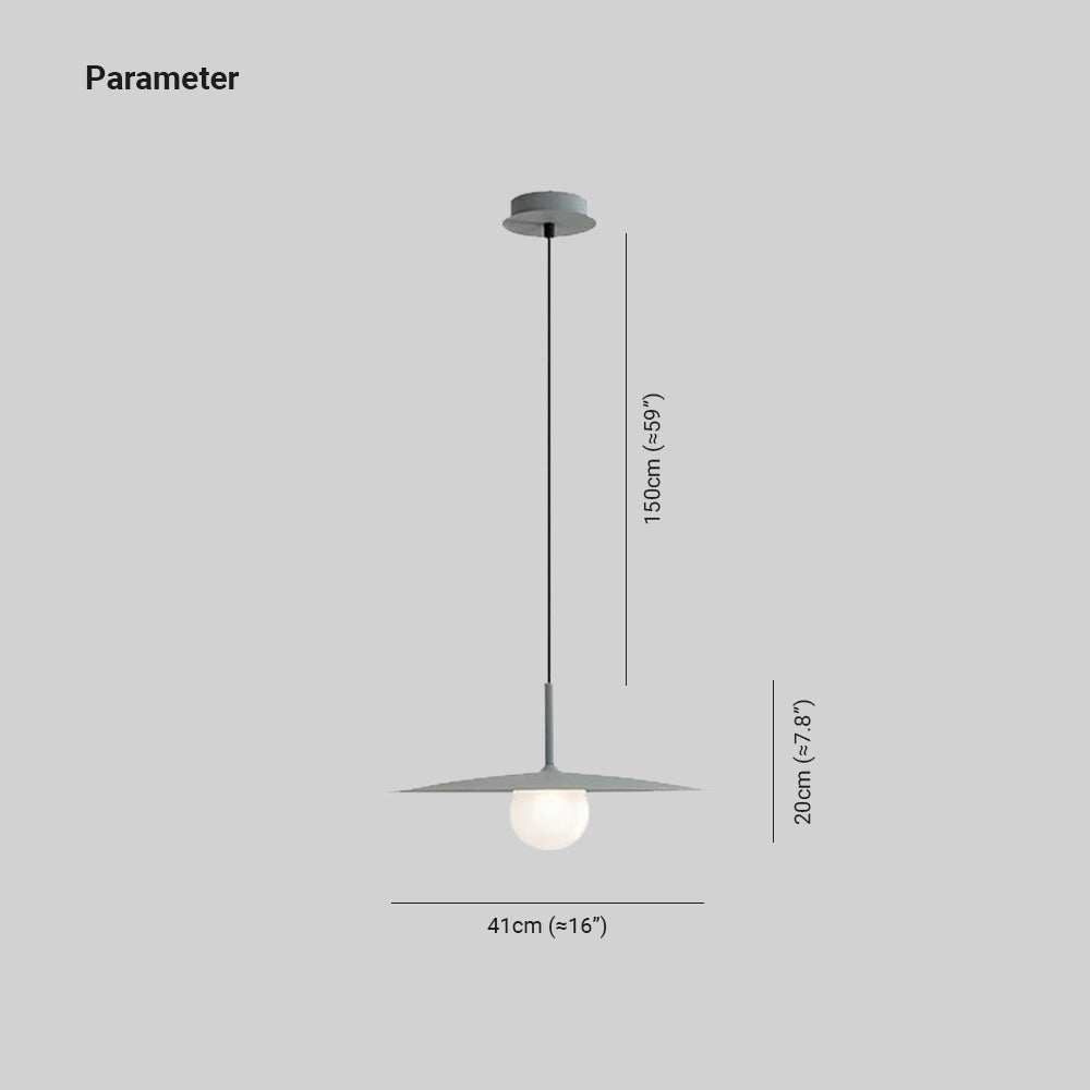 Carins Pendelleuchte, 3 Farben, ∅41CM - Lumpaz
