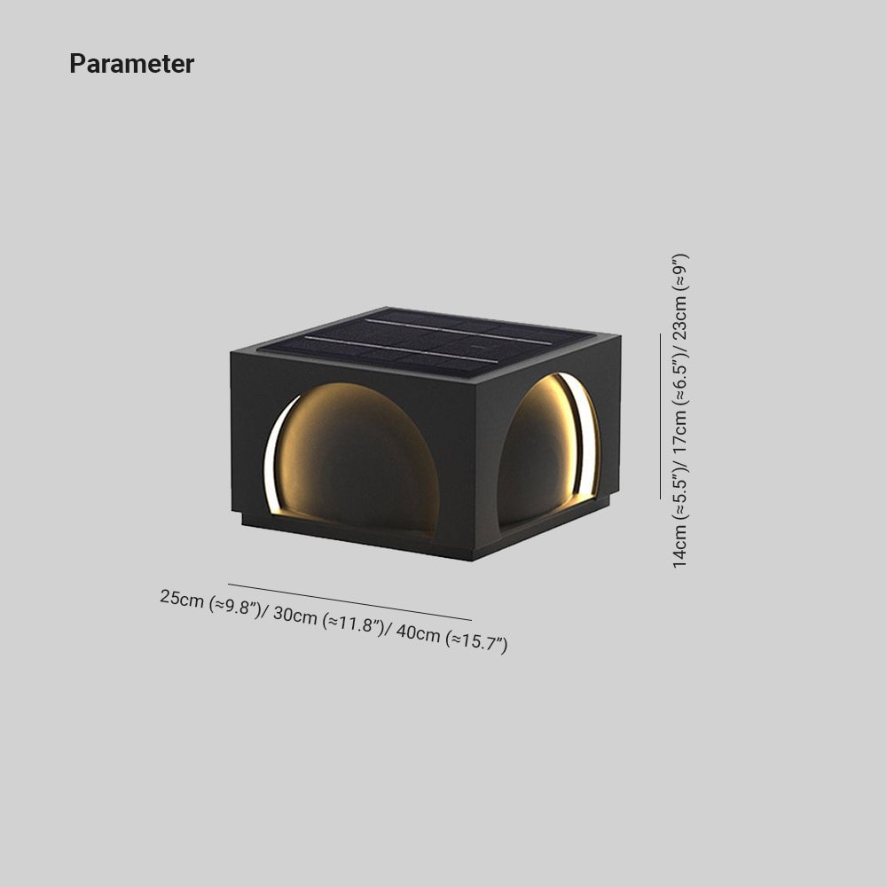 Riley Außensockelleuchte, 25/30/40 Lang - Lumpaz