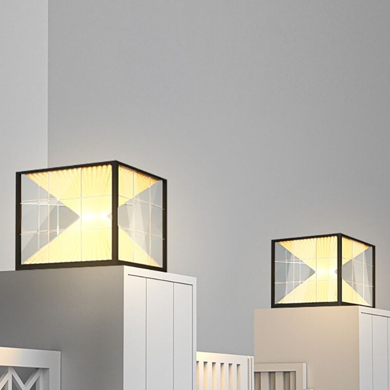 Riley Außensockelleuchte Pyramide, Solar, 20/30/40CM Lang - Lumpaz