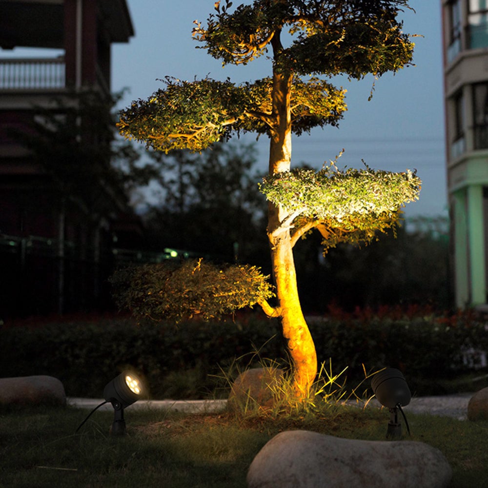 Orr Außen-Gartenstrahler Solar, 4 Stile - Lumpaz