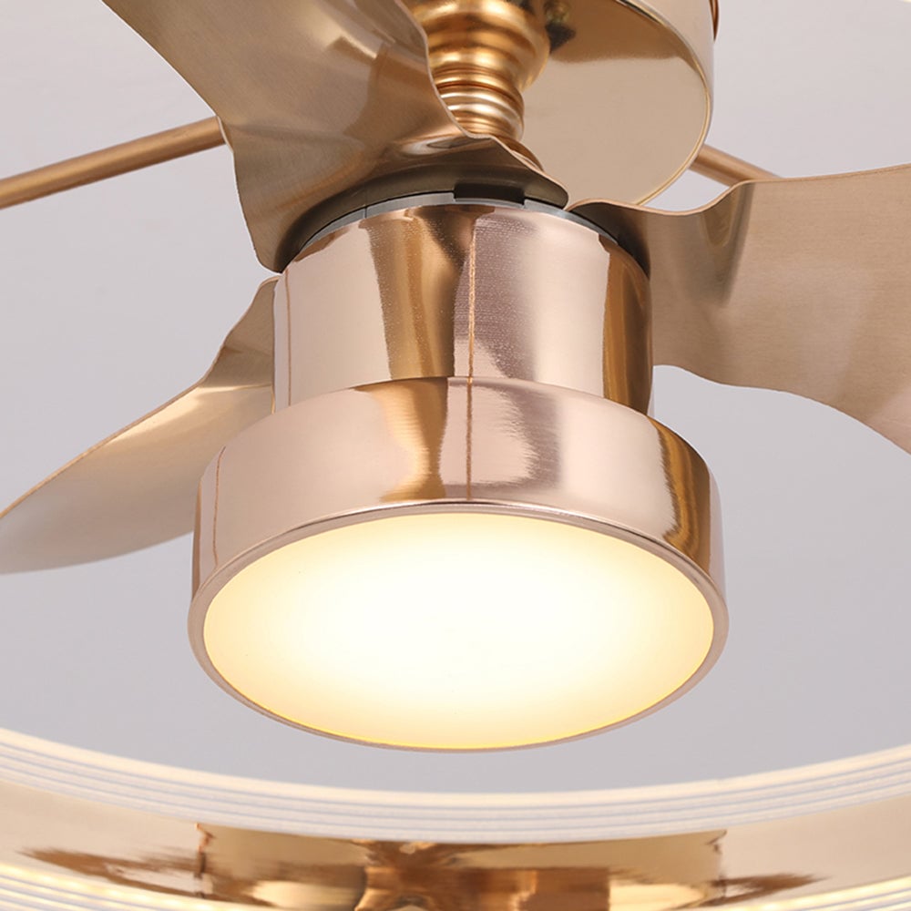 Kelley Deckenventilatoren mit Beleuchtung, 2 Stile, ∅50/60CM - Lumpaz