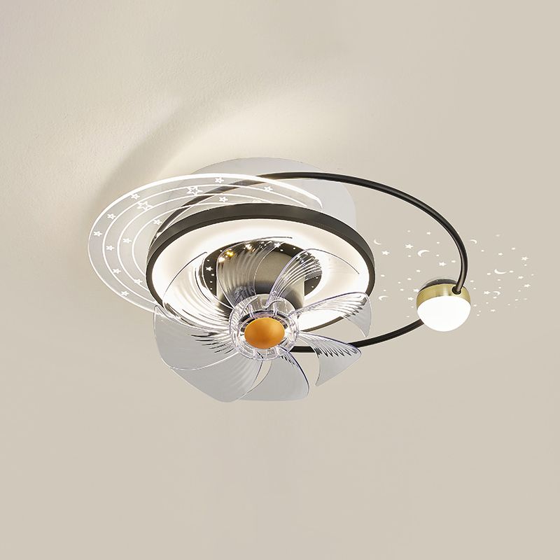Madina Deckenventilator mit Beleuchtung, 3 Stile, ∅55/60CM - Lumpaz