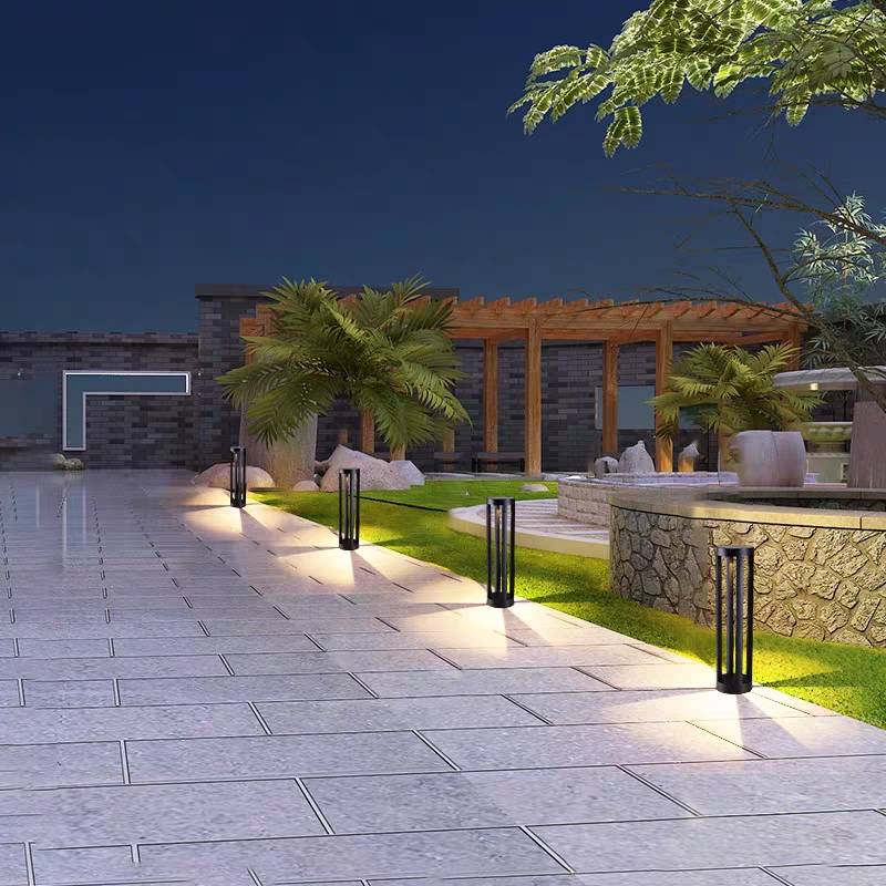 Pena Außen Pollerleuchte Solar, Minimalist, 30/40/60/80CM Lang - Lumpaz