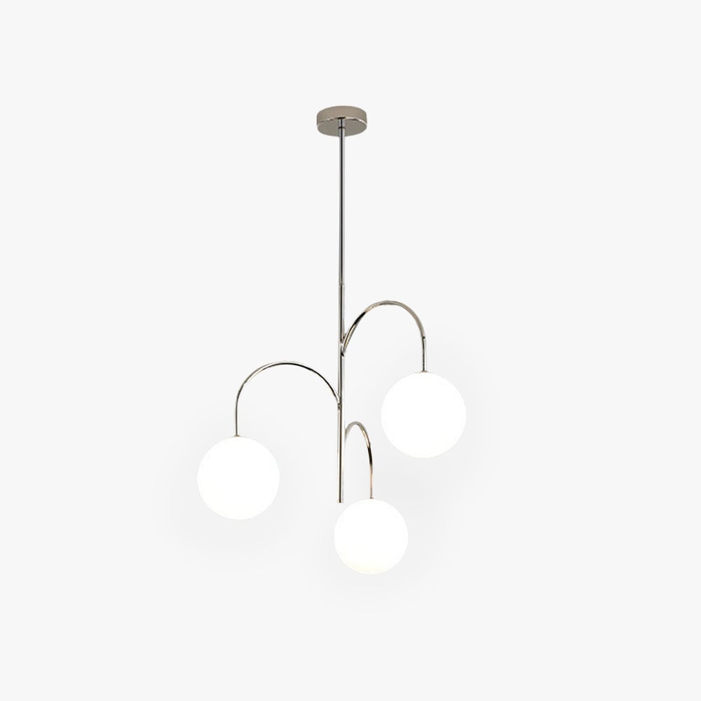 Valentina Pendelleuchte Chrom, 3-flammig - Lumpaz