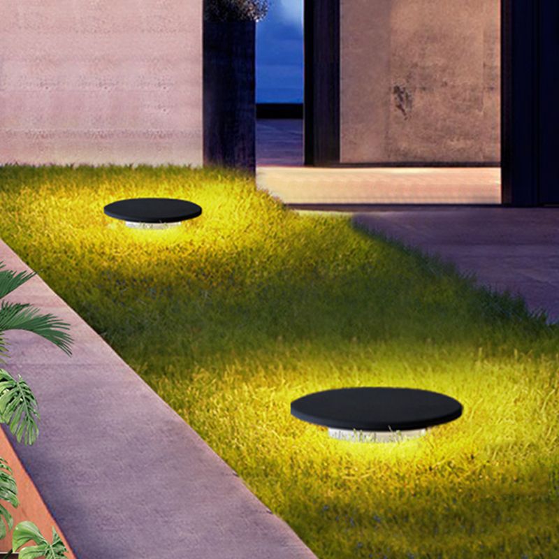 Pena Außenleuchte Rasenfläche Runden Solarenergie, ∅30CM - Lumpaz